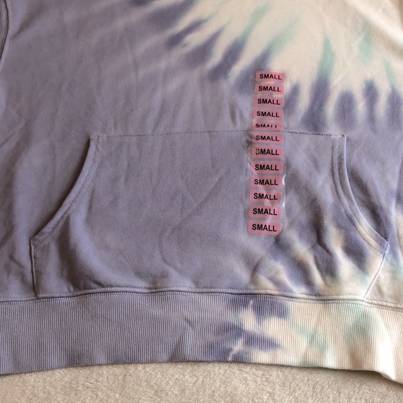 NWT Wild Fox 2Pc Set. Hoodie & Joggers. Lilac, Seafoam, & White TieDye. Cute!! S - Picture 8 of 14